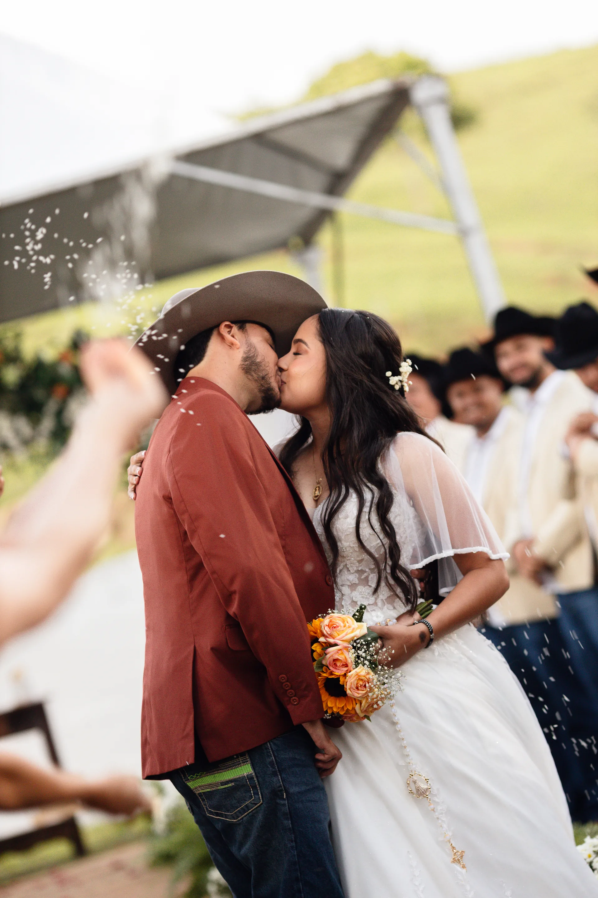 Momento da celebração de Karen por Pablo Vinícius