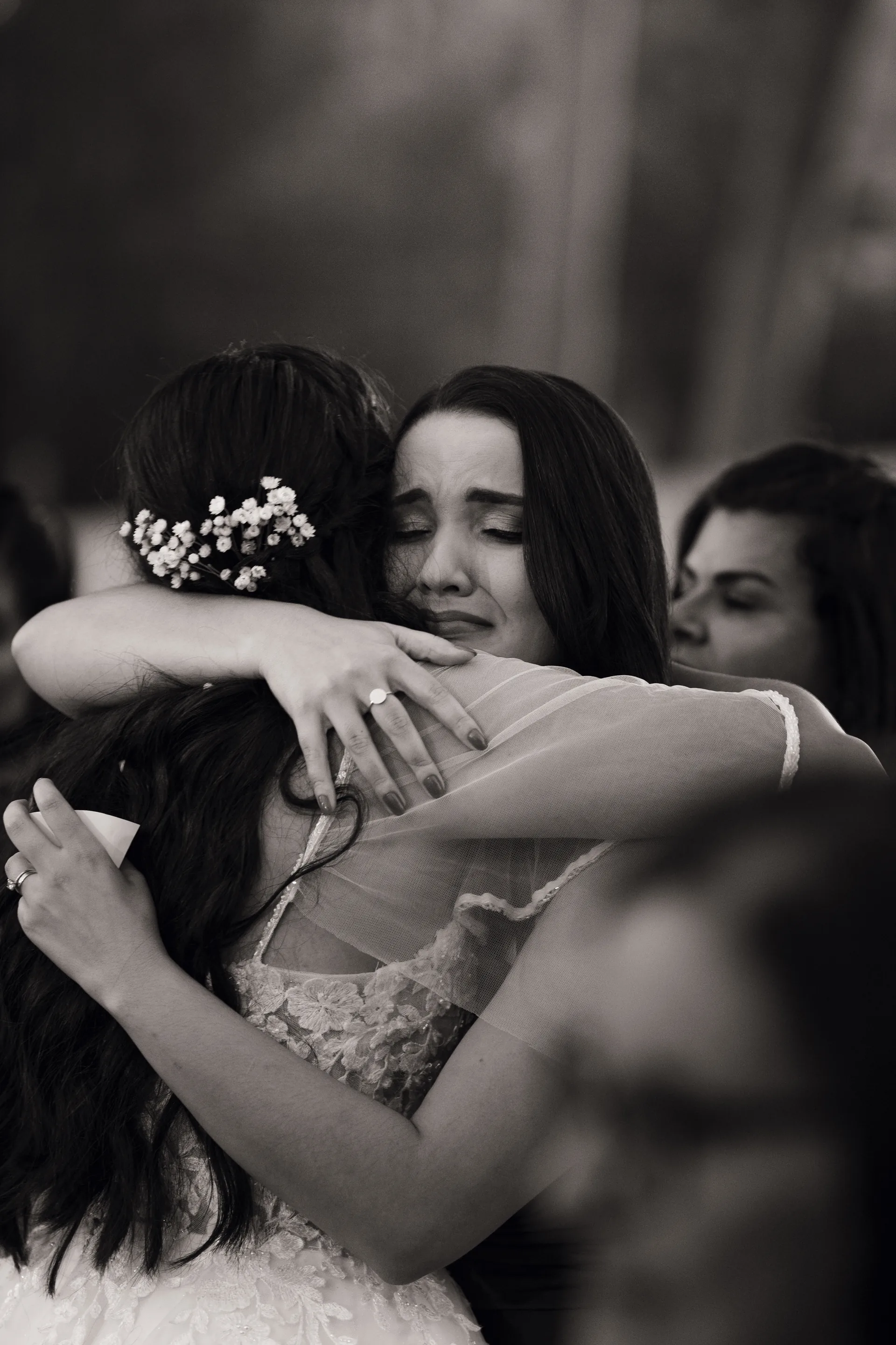 Retrato dos noivos no casamento de Karen por Pablo Vinícius